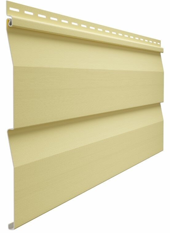 Сайдинг Standard, Корабельный брус, лимон